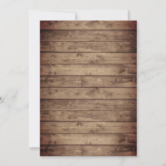 ベビー素朴ズブレスファミリーツリーファミリー懇親会 招待状 (裏面)