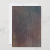 ベビー素朴ズブレスメイソンジャーベビー誕生写真 案内状 (裏面)