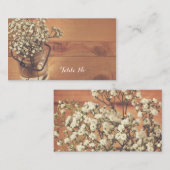 ベビー素朴ズブレスメイソンジャー結婚ズ座席表 プレイスカード (正面/裏面)