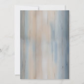 ベビー素朴ズブレスメイソンジャー結婚式招待状 招待状 (裏面)