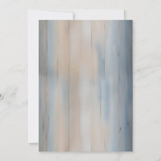 ベビー素朴ズブレスメイソンジャー結婚式招待状 招待状 (裏面)