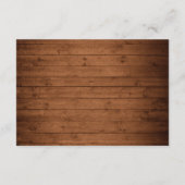 ベビー素朴ズブレスライト披露宴 エンクロージャーカード (裏面)