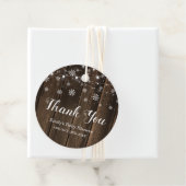 ベビー素朴冬の赤ちゃんシャワー外は寒い フェイバータグ (インサイチュ)