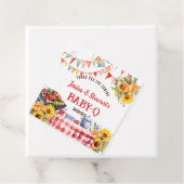 ベビー素朴-Qバーベキューピクニックサンフラワーサンフラワーありがとう フェイバータグ (インサイチュ)