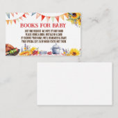 ベビー素朴-Qバーベキューピクニックブックスベビー エンクロージャーカード (正面/裏面)