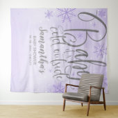 ベビー紫外の冷たい赤ちゃんシャワー背景 タペストリー (インサイチュ(横))