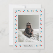 ベビー紹介カード (正面)