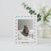 ベビー紹介カード (スタンド正面)