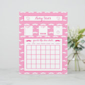 ベビー統計Guess The Due Date Baby Showerゲーム (スタンド正面)