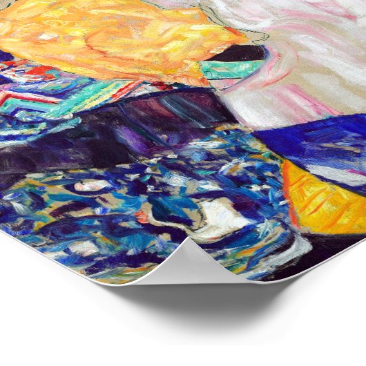 ベビー絵を描クレードルズバイグスタフクリムト ポスター (角)