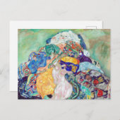 ベビー絵を描クレードルズバイグスタフクリムト ポストカード (正面/裏面)