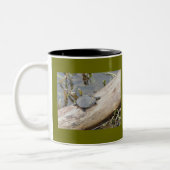 ベビー絵を描タートルマグ ツートーンマグカップ (左)