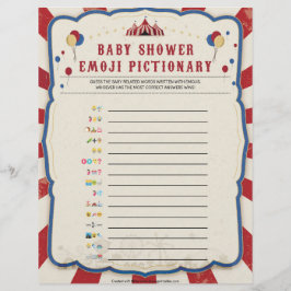 ベビー絵文字[サーカステーマ] レターヘッド