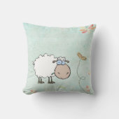 ベビー羊動物枕 クッション (正面)