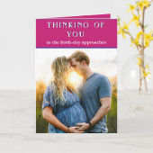 ベビー考えのカードを期待して カード (黄色い花)