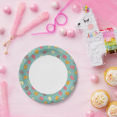 ベビー背景 ペーパープレート (パーティー)