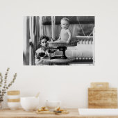 ベビー脂肪， 1912 ポスター (キッチン)