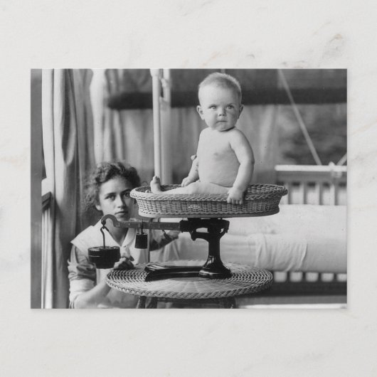 ベビー脂肪， 1912 ポストカード (正面)