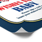 ベビー航海ののシャワー ポスター (角)