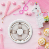 ベビー航海のシャワーライフセーバー ペーパープレート (パーティー)