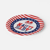 ベビー航海のシャワー紙プレート ペーパープレート (アングル)