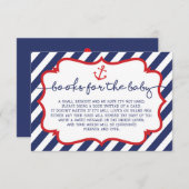 ベビー航海の挿入カード海軍いかり用の本 エンクロージャーカード (正面/裏面)