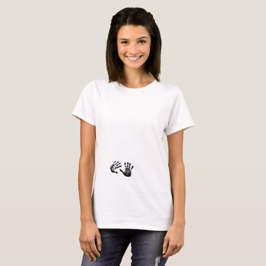 ベビー船上に-手 Tシャツ (正面フル)