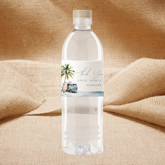 ベビー船上、サーフィン図書ベビー ペットボトルラベル