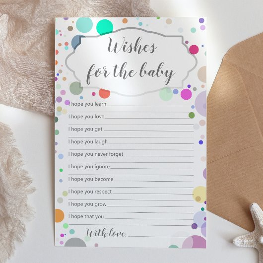 ベビー色の赤数々のちゃんシャワーカードのご希望