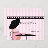 ベビー茶 サンキューカード (正面/裏面)