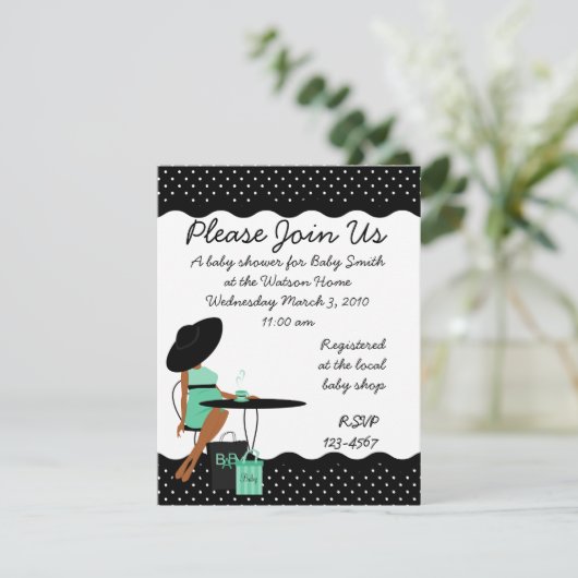 ベビー茶 招待状 (スタンド正面)