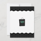 ベビー茶 招待状 (裏面)