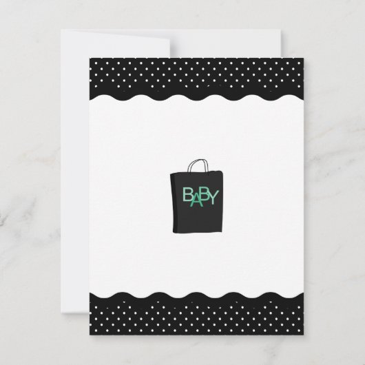 ベビー茶 招待状 (裏面)