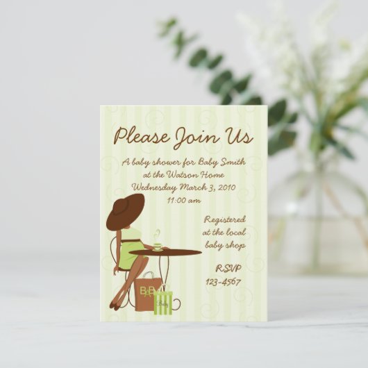 ベビー茶 招待状 (スタンド正面)