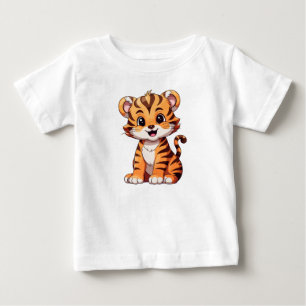 ベビー虎 ベビーTシャツ