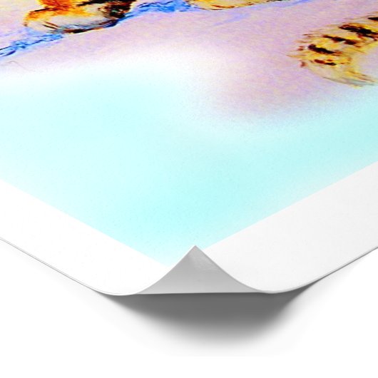 ベビー虎 ポスター (角)