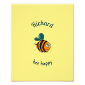 ベビー蜂 フォトプリント            (正面)