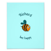 ベビー蜂 フォトプリント            (正面)