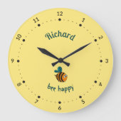 ベビー蜂 ラージ壁時計 (正面)