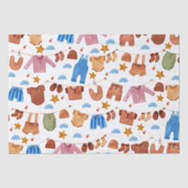 ベビー衣類赤ちゃんシャワー誕生日 薄葉紙