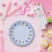 ベビー表現 ペーパープレート (パーティー)