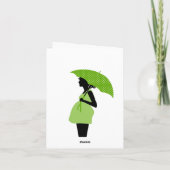 ベビー装填妊娠赤ちゃんシャワー カード (裏面)