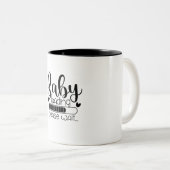 ベビー装荷2音式コーヒーマグ ツートーンマグカップ (正面右)