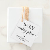 ベビー製造ポションシャワーメッセージカードビールアルコール フェイバータグ (インサイチュ)