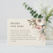 ベビー要求の本を持って来る。エレガントフローラ エンクロージャーカード (スタンド正面)