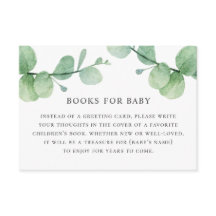 ベビー要求の本を持って来る。水色ユーカリ