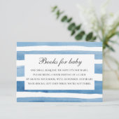 ベビー要求の本を持って来る。青航海のストライプ色 エンクロージャーカード (スタンド正面)