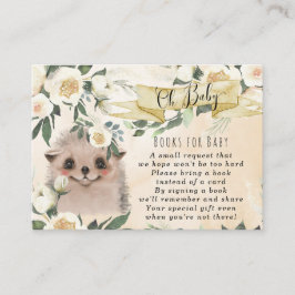 ベビー要求カード用のベビーヘッジホッグ帳 エンクロージャーカード