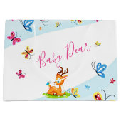 ベビー親愛（鹿）カスタム ラージペーパーバッグ (正面)