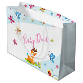 ベビー親愛（鹿）カスタム ラージペーパーバッグ (裏面アングル)